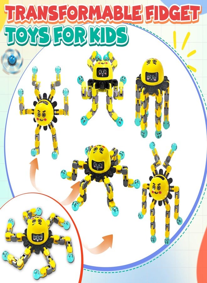 Dr.Kbder Valentines Day Gift for Kids Classroom Boy 6 Pack Fidget Spinner Toys ADHD Sensory Autism Airplane Car Travel Restaurant Road Trip Activities Autistic Cool Prizes Must Have Christmas Stocking Stuffers - Image 3
